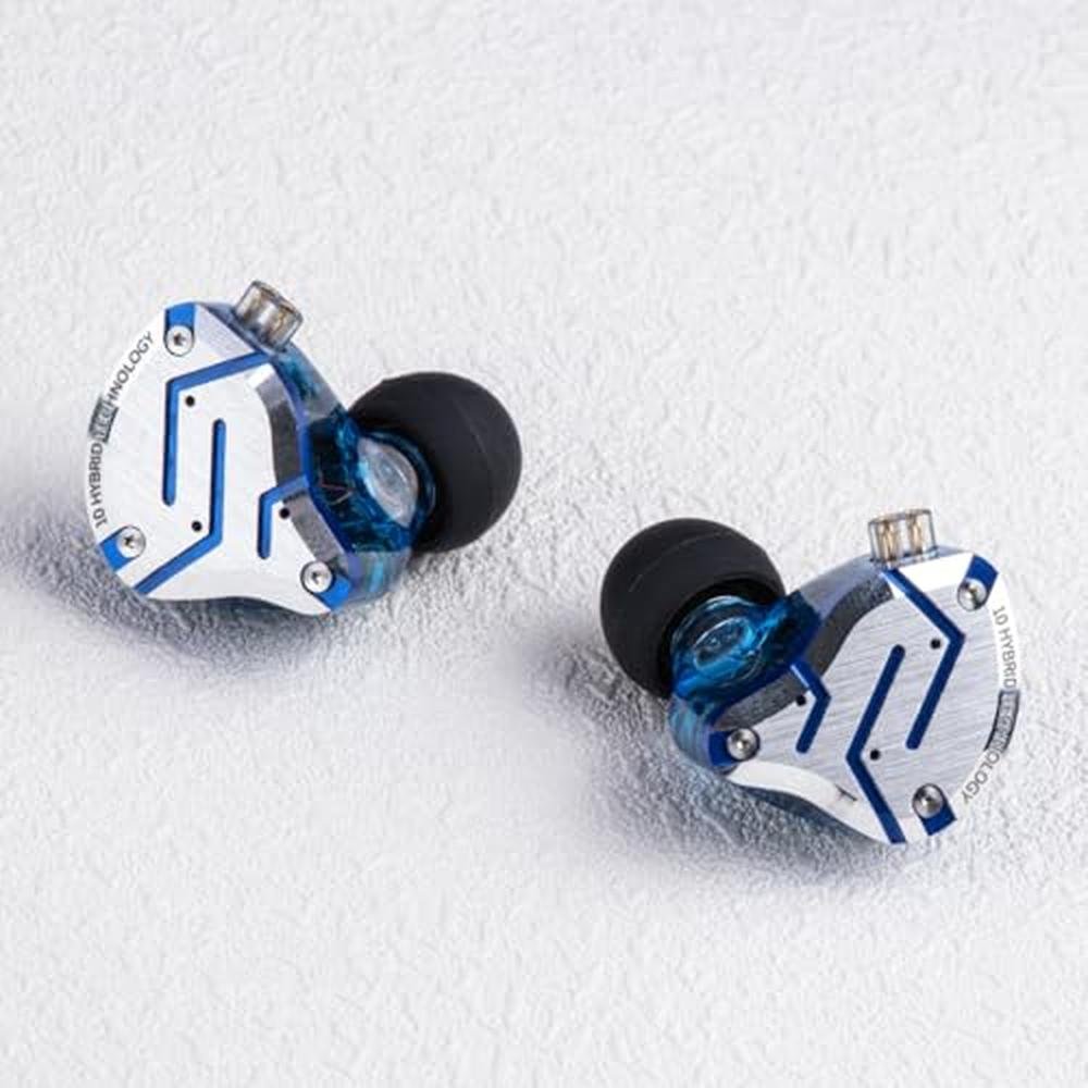 Linsoul KZ ZS10 Pro: 4BA+1DD 5 Driver in Ear Monitor – Side View
