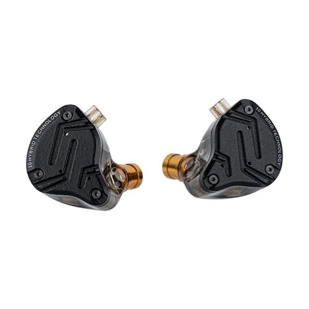 Linsoul KZ ZS10 PRO X Upgraded 1DD+4BA Hybrid Driver HiFi – Front View