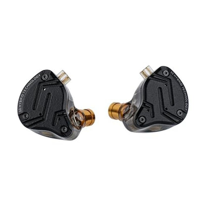 Linsoul KZ ZS10 PRO X Upgraded 1DD+4BA Hybrid Driver HiFi – Front View