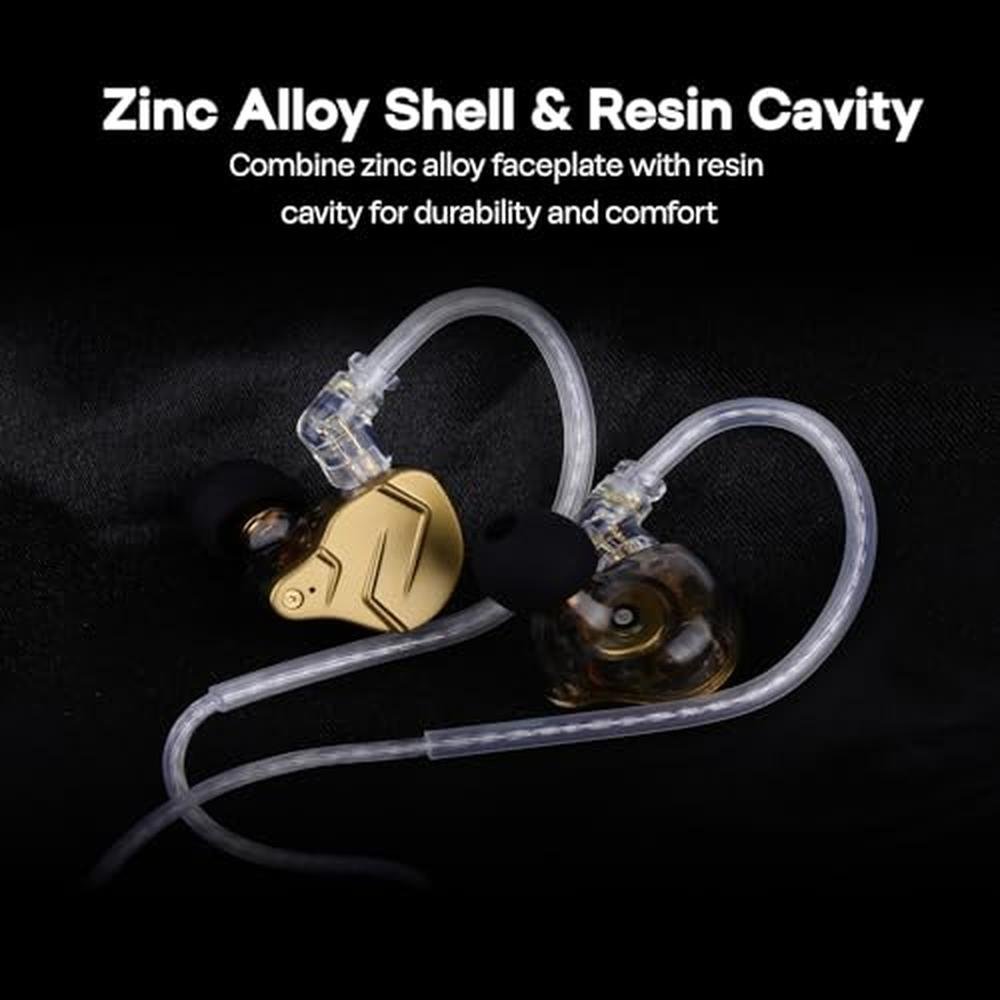 Linsoul KZ ZSN PRO X Dual Driver 1BA+1DD Hybrid Metal – In Use