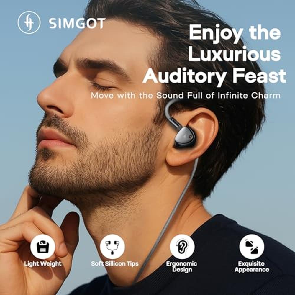 Linsoul SIMGOT ET142 in Ear Monitor – Side View