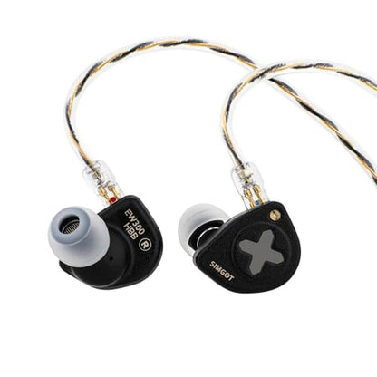 Linsoul SIMGOT EW300 1DD+1Planar+1PZT Hybrid Driver in Ear – Front View