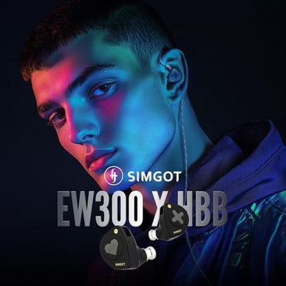 Linsoul SIMGOT EW300 1DD+1Planar+1PZT Hybrid Driver in Ear – Packaging