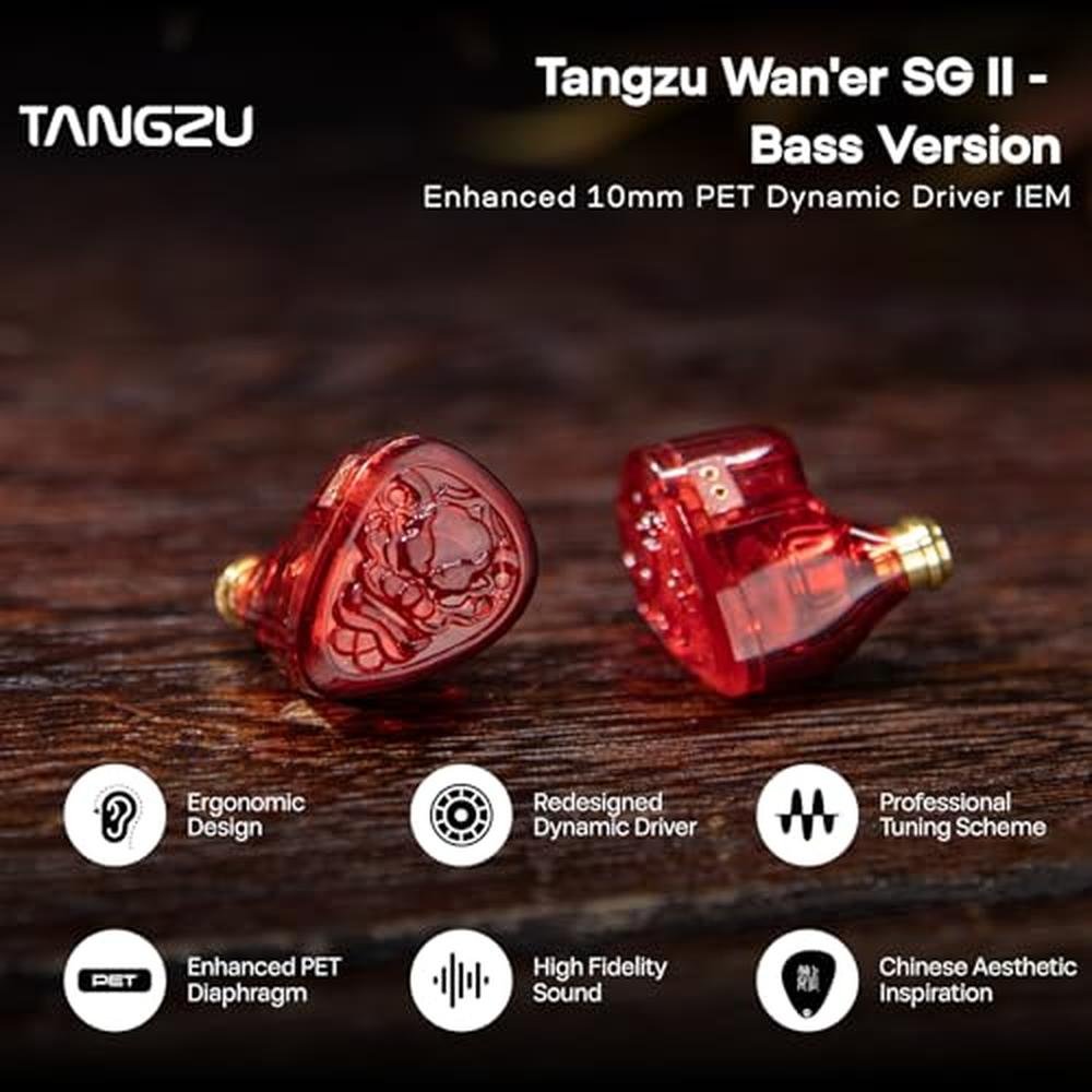 Linsoul TANGZU Wan'er S.G II in Ear Monitor – Side View