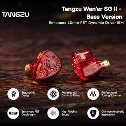 Linsoul TANGZU Wan'er S.G II in Ear Monitor – Side View
