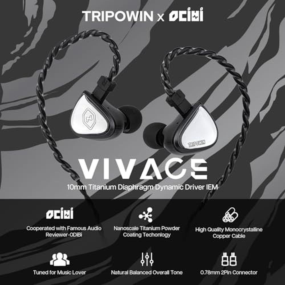 Linsoul Tripowin x 0DiBi: Vivace in Ear Monitor – Side View