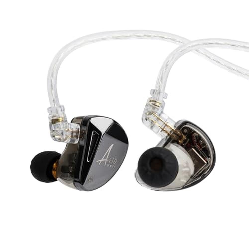 Linsoul x KZ AS10 PRO 5BA Wired Earbuds – Front View