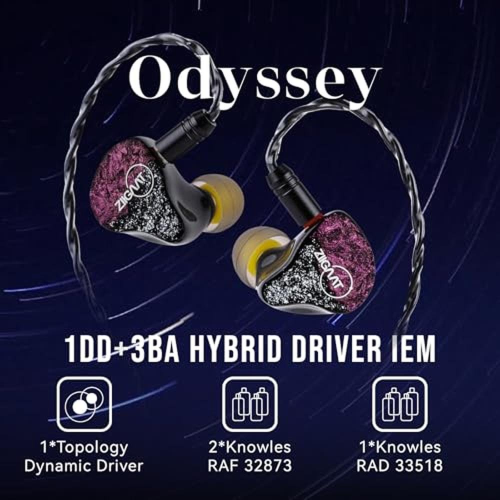 Linsoul ZiiGaat Odyssey InEar Monitor – Side View