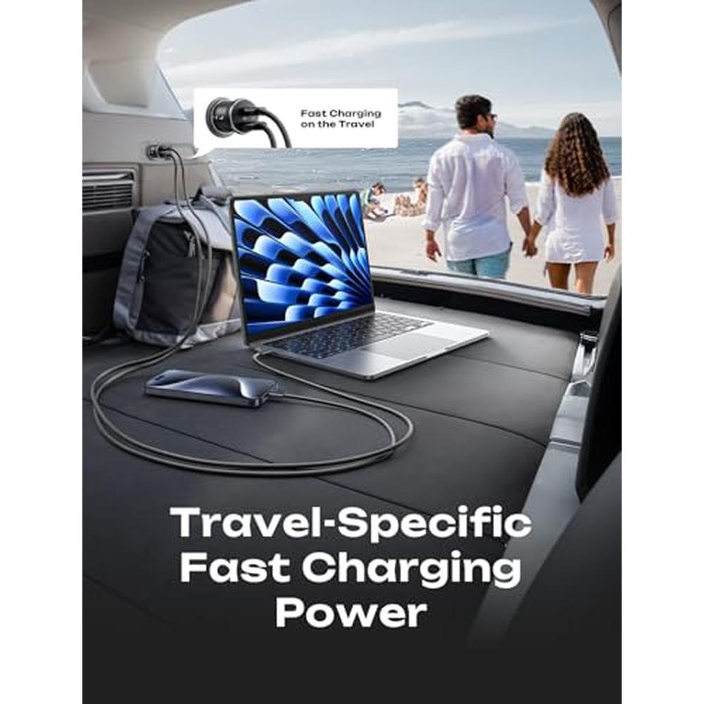 Charger Car: LISEN 90W USB C Car Charger – Packaging