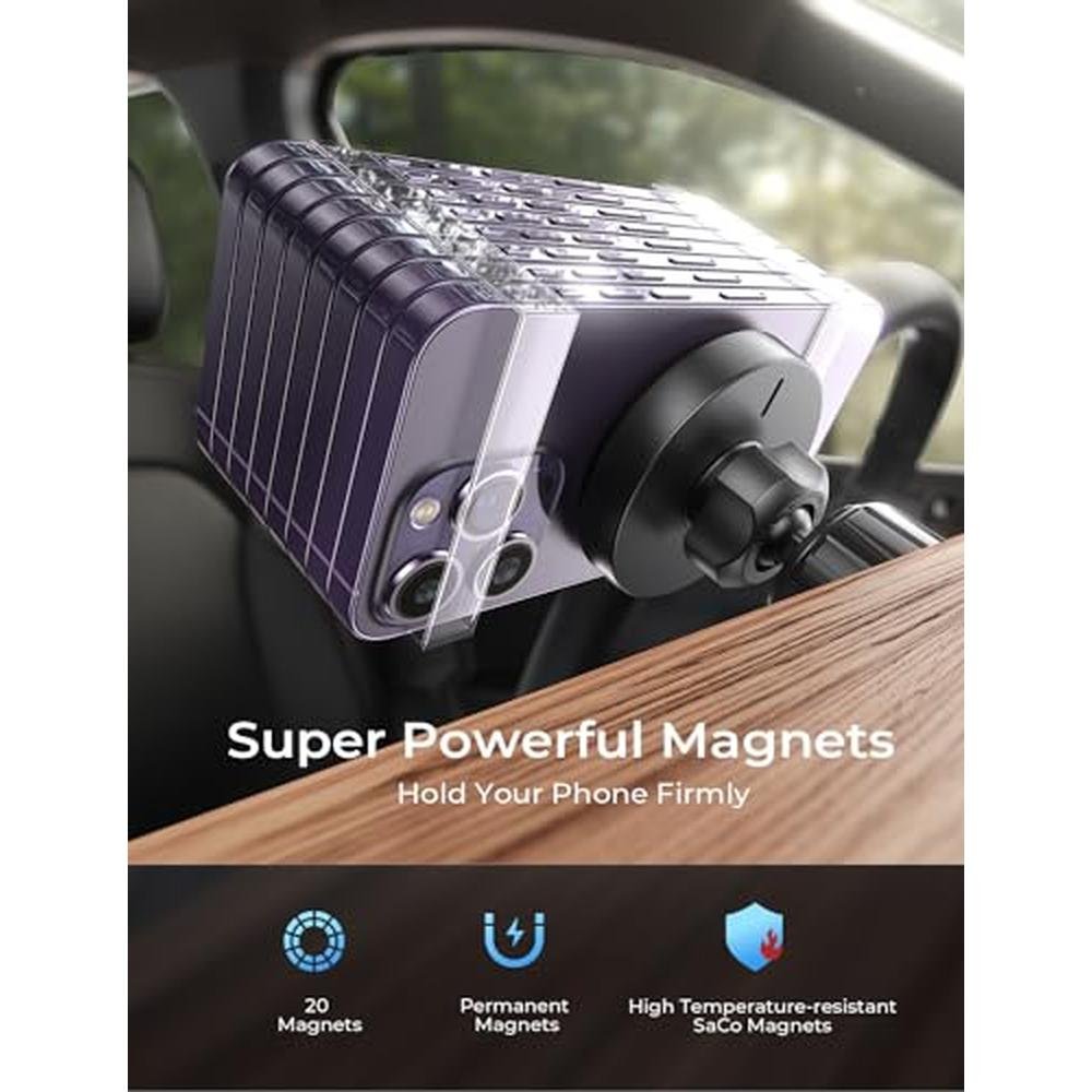 Car Mount: LISEN Magsafe Car Mount Charger 360 Rotatable – Packaging