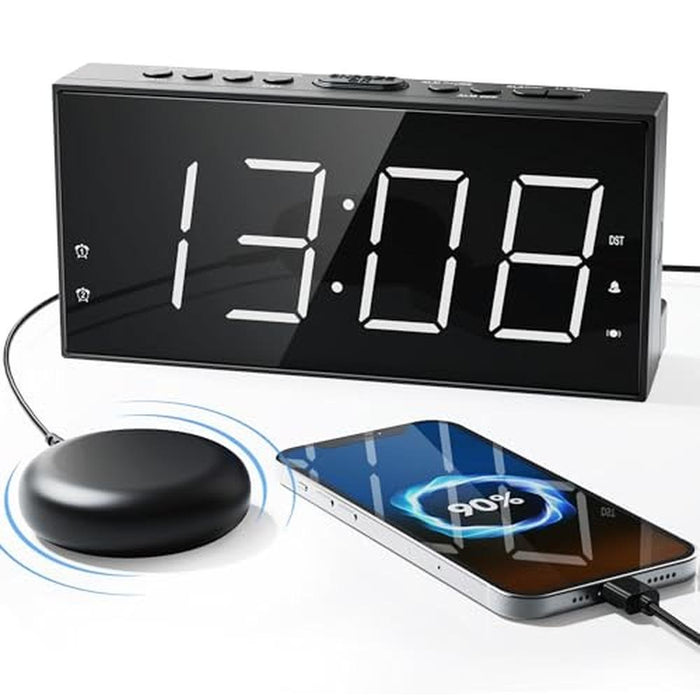 Alarm Clock for Heavy Sleepers – Front View