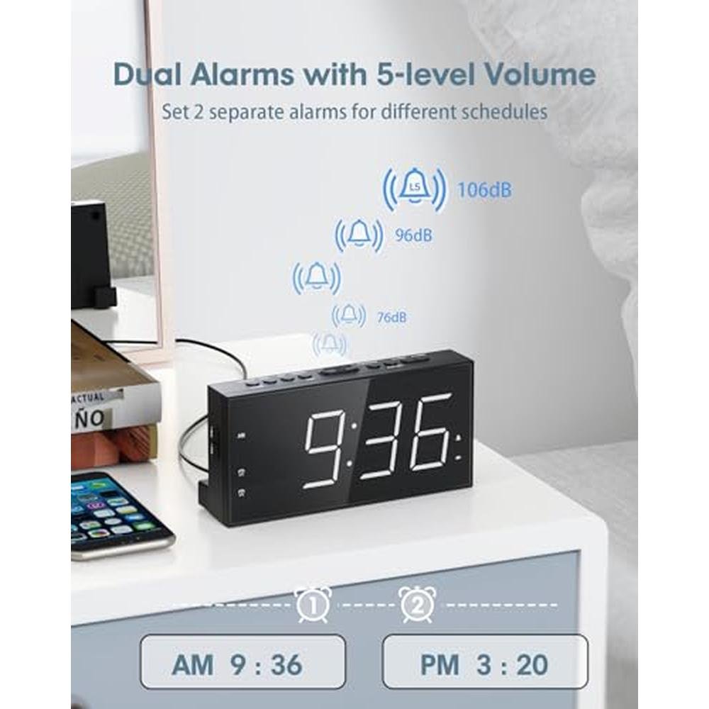 Alarm Clock for Heavy Sleepers – In Use