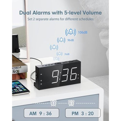 Alarm Clock for Heavy Sleepers – In Use