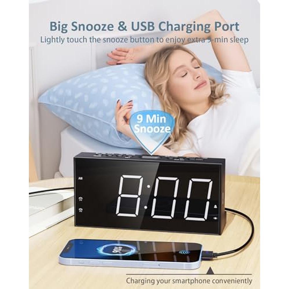 Alarm Clock for Heavy Sleepers – Packaging