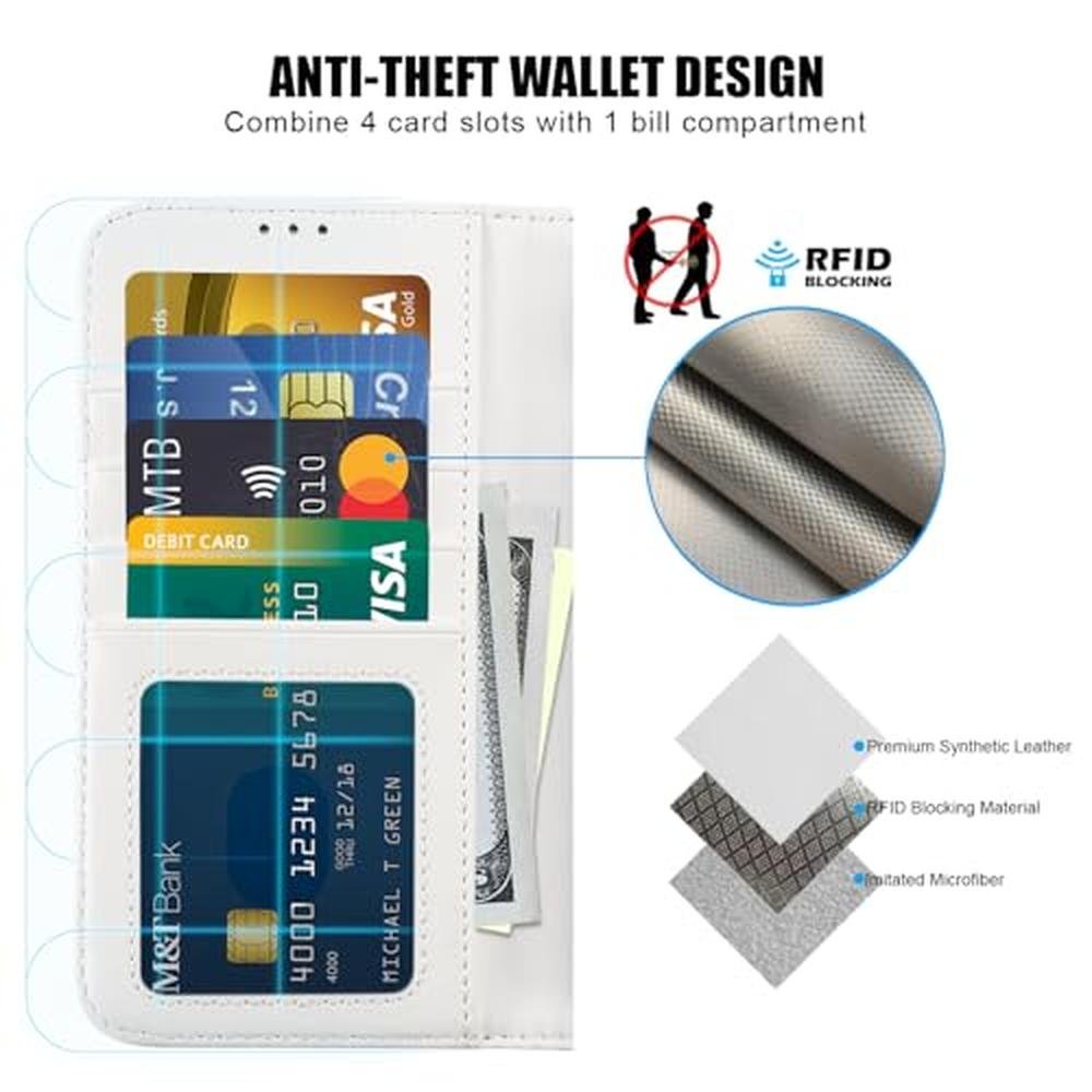 Case Lumarke: LUMARKE iPhone 16 Pro Wallet Case with Card – In Use