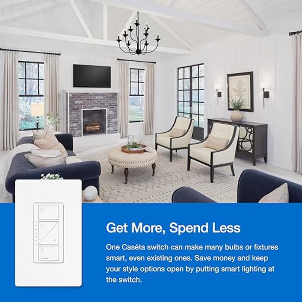 Lutron Caseta 3 Way Smart Dimmer Light Switch Kit – Packaging