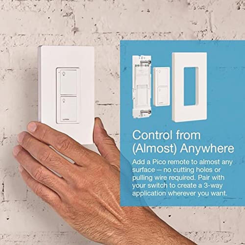 Lutron Caseta Original Smart Light Switch (Lutron Smart Hub – In Use