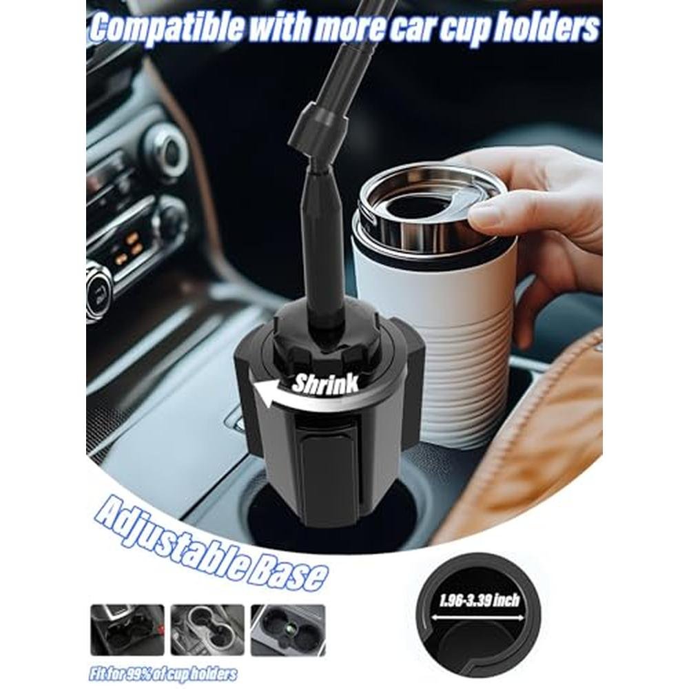 Cup Holder: LYFICCS Car Cup Holder Tablet Mount for 4.7-13 – Close-up Detail