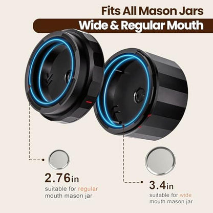Vacuum Mason Jar Sealer: M11 Electric Mason Jar Vacuum – Close-up Detail