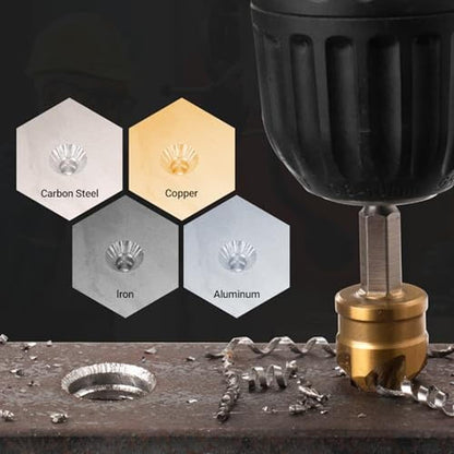 Countersink Drill: MABLEVI 6 Pieces M35 Cobalt HSS – In Use