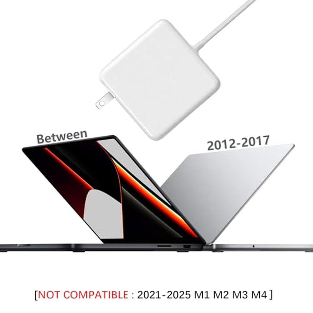 Mac Book Pro Charger: 85W Mag 2 Power Adapter – Side View