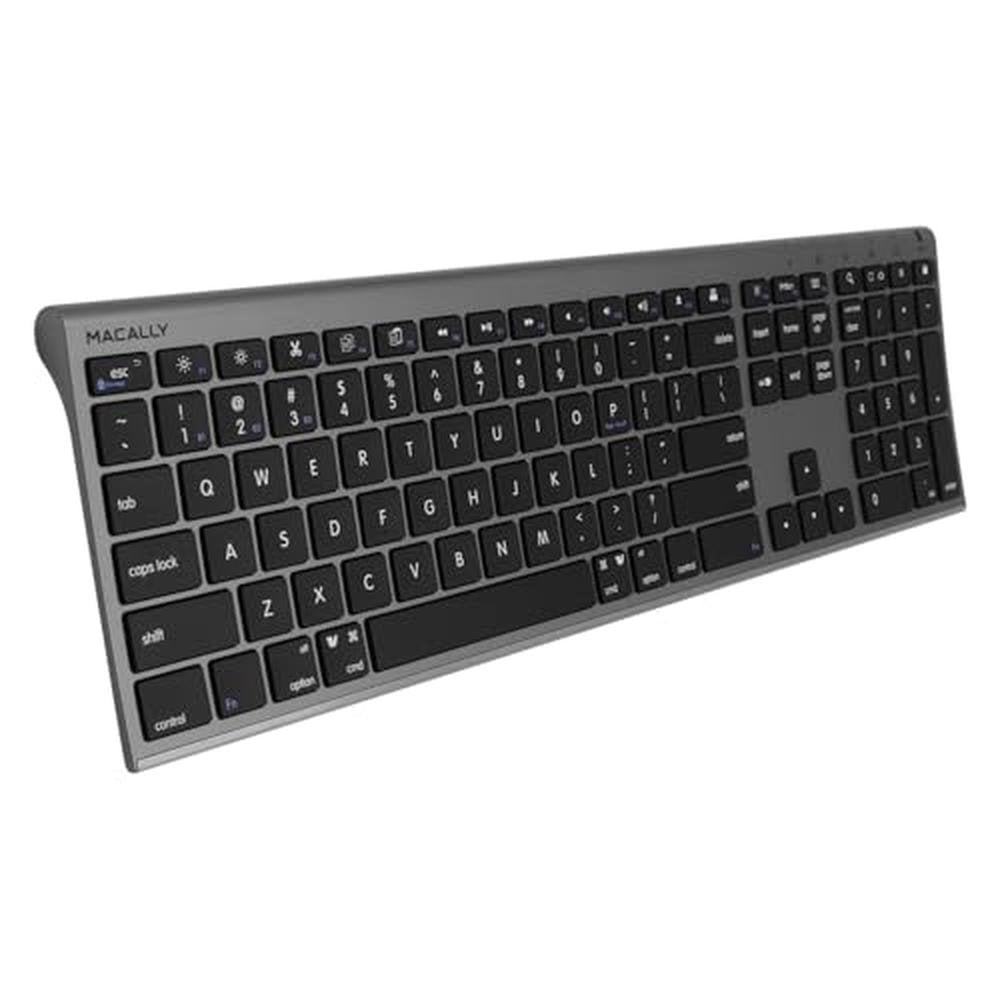 Wireless Bluetooth Keyboard Macally – Front View