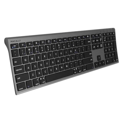 Wireless Bluetooth Keyboard Macally – Front View