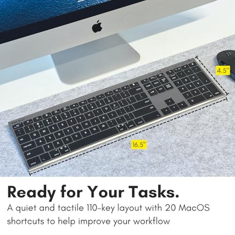 Wireless Bluetooth Keyboard Macally – Packaging