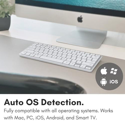 Wireless Bluetooth Keyboard for Mac – Close-up Detail