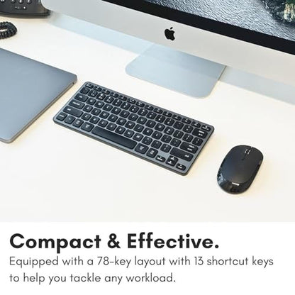 Wireless Bluetooth Keyboard for Mac – In Use