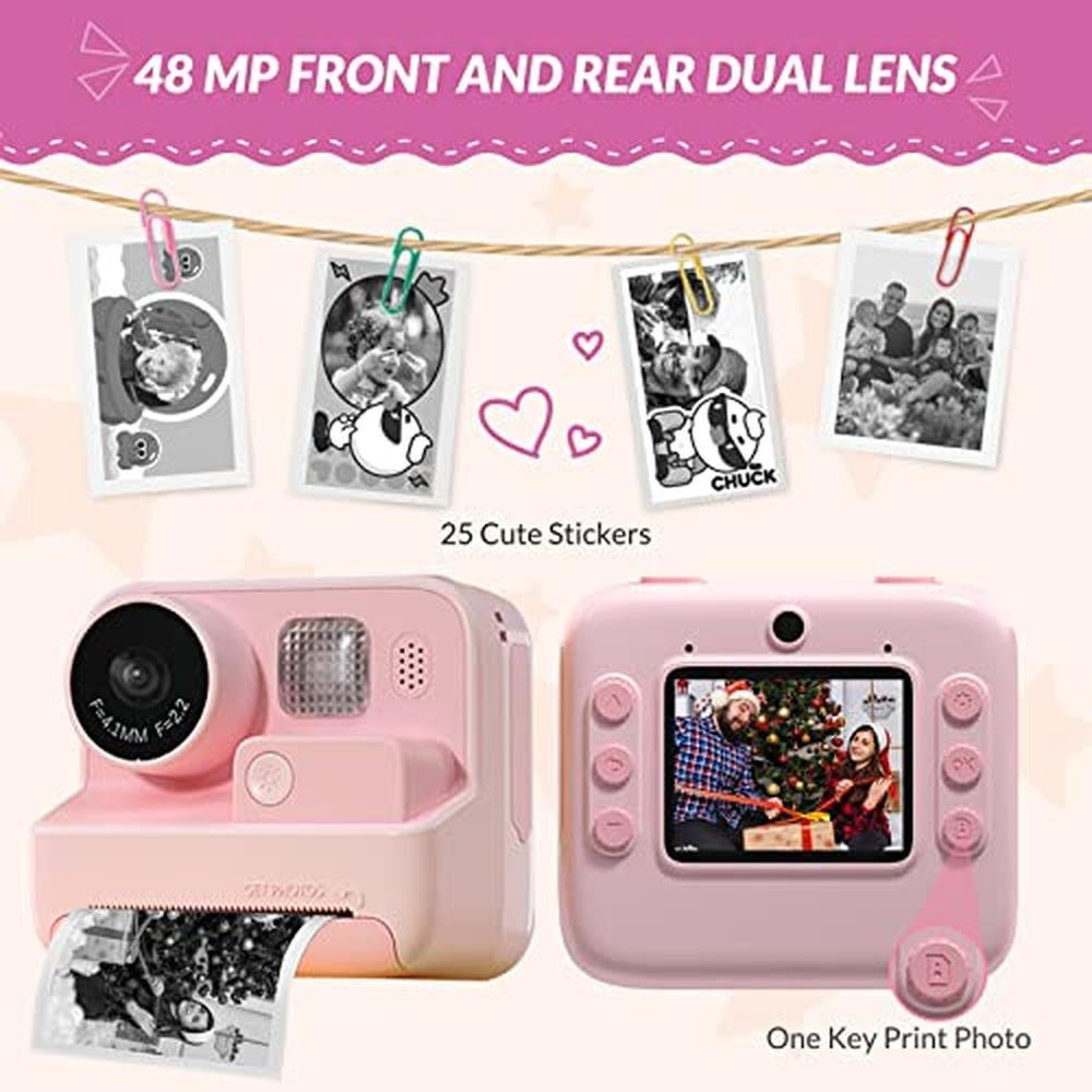 Camera Mafiti: Mafiti Kids Camera Instant Print 48MP – Close-up Detail