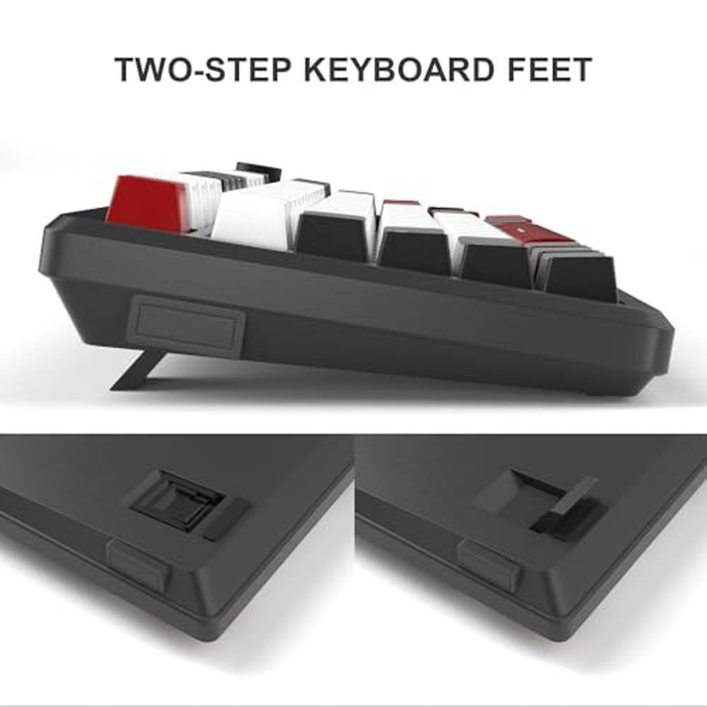 Gaming Keyboard: MageGee 75 Mechanical Compact Blue Backlit – Packaging