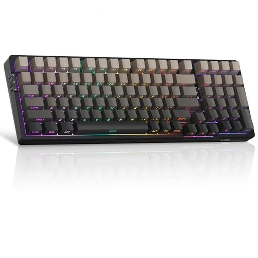 Keyboard MageGee: MageGee LIGHT100 Wireless Creamy – Front View