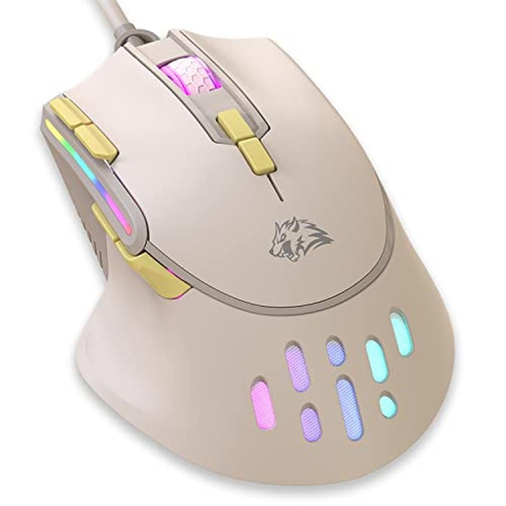 Gaming Mouse: MAGIC-REFINER M2 Wired High-Precision 12800DPI – Front View
