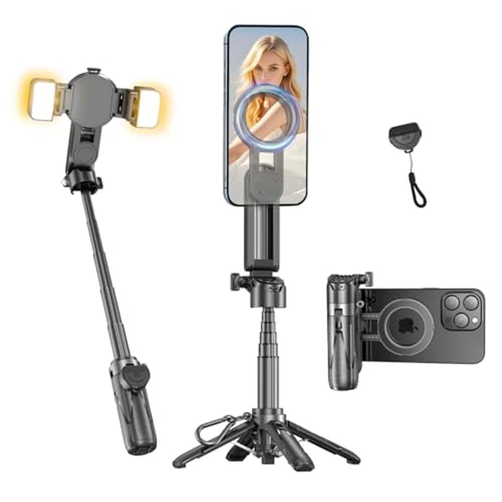 Magnetic Mini Phone Selfie Stick – Front View