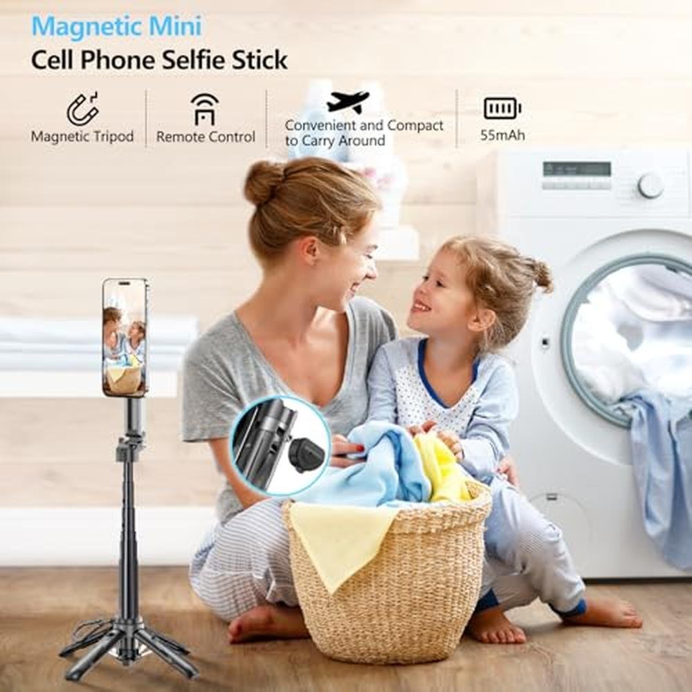 Magnetic Mini Phone Selfie Stick – Close-up Detail
