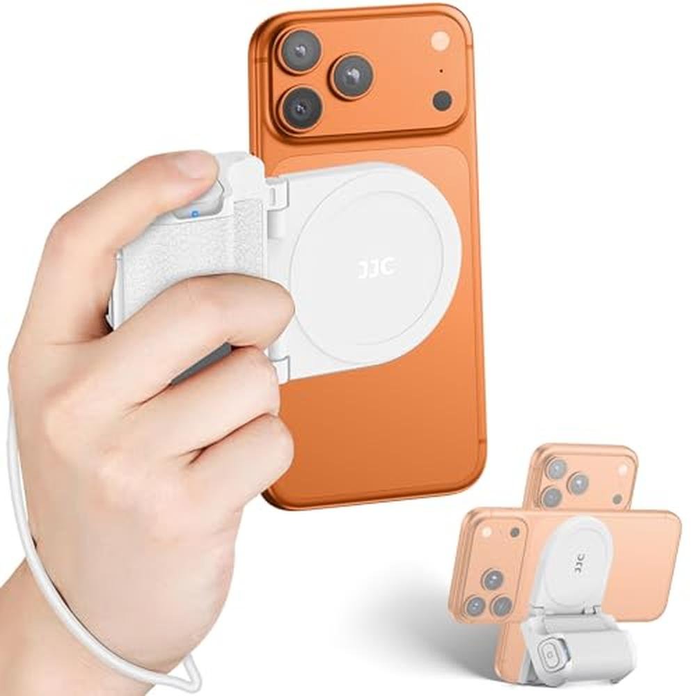 Magnetic Smartphone Camera Grip – Front View