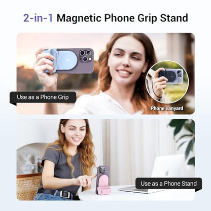 Magnetic Smartphone Camera Grip – Side View