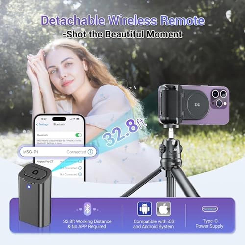 Magnetic Smartphone Camera Grip – In Use