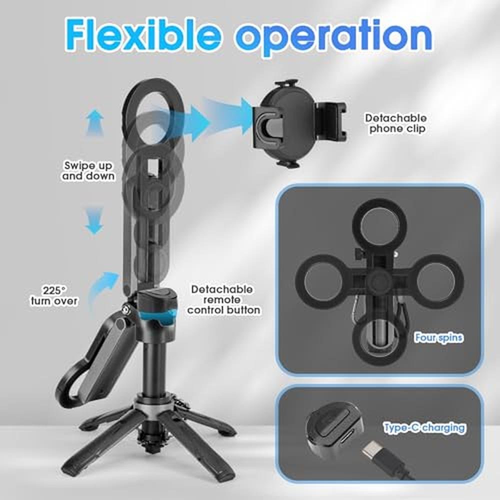 Phone Magnetic Tripod: 2-in-1 Magsafe Stand Clip – Packaging