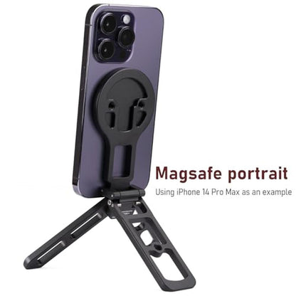 MagSafe Compatible: Premium Pocket-Sized Tripod – Close-up Detail