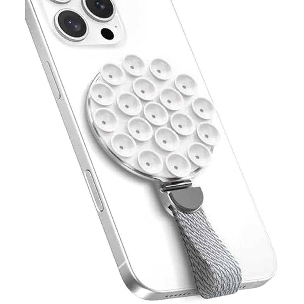 Grip Phone: MagSuction Grip Magnetic Phone Grip Holder for – Front View