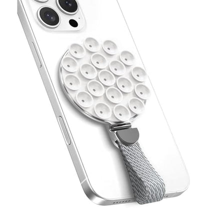 Grip Phone: MagSuction Grip Magnetic Phone Grip Holder for – Front View
