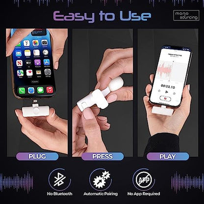 Mic Mana: MANA Wireless Lavalier Microphone With Active – Packaging