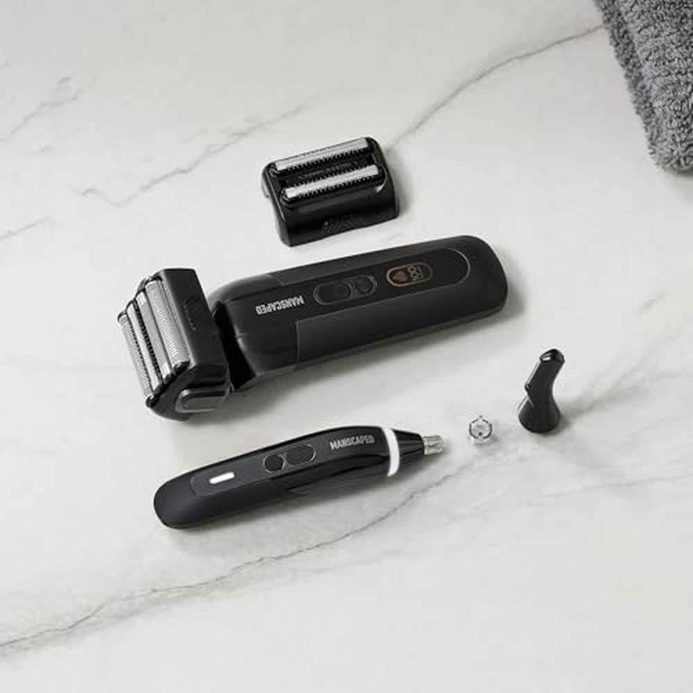 Manscaped Chairman PRO: High-End Electric Foil Face Shaver – Side View