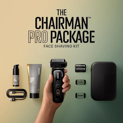 Face Shave: MANSCAPED The Chairman PRO Package Mens – Side View