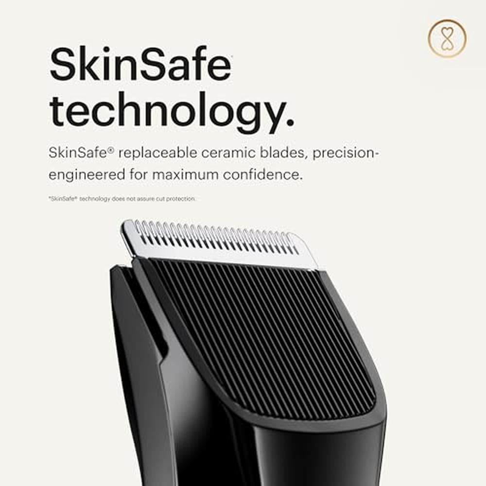 Premium Electric Groin Hair Trimmer – In Use