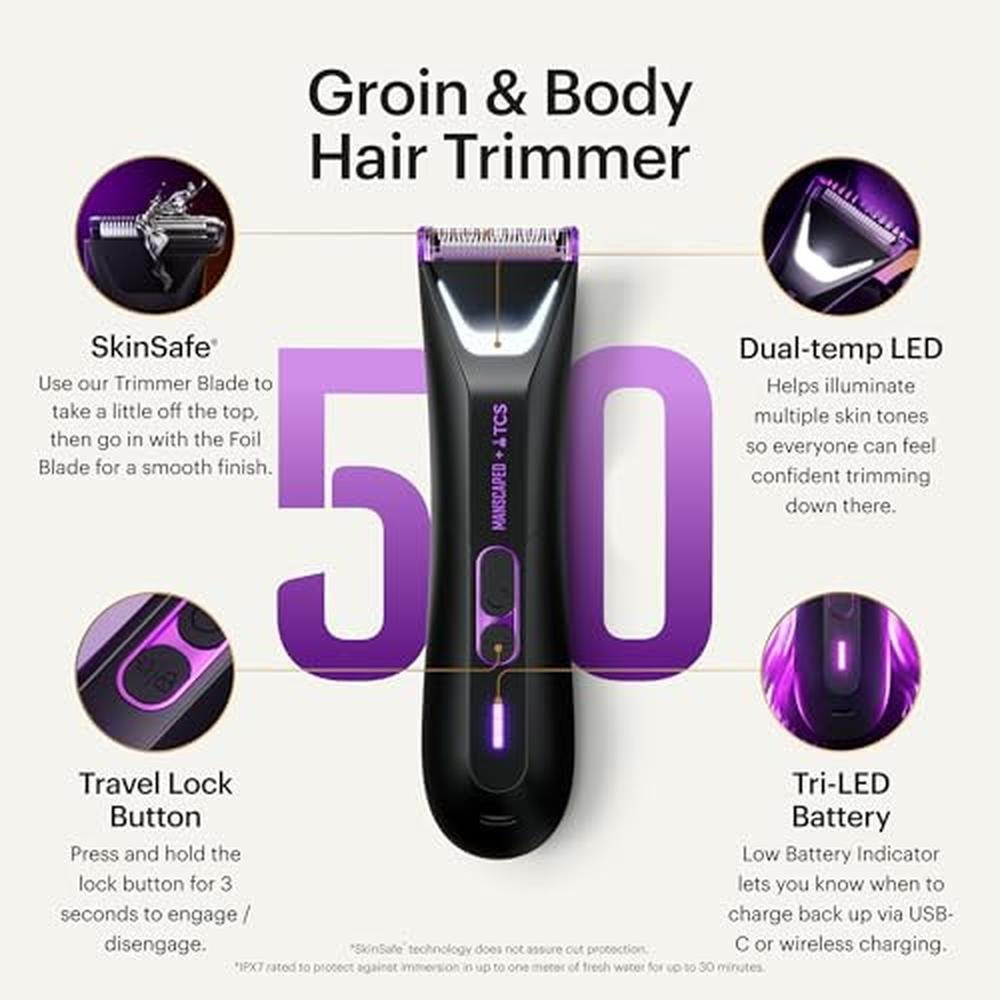 Trimmer Manscaped: MANSCAPED The Lawn Mower 5.0 Ultra TCS – Close-up Detail