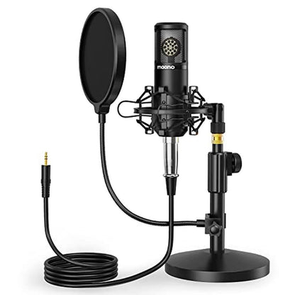 Condenser Studio: MAONO AU-PM325T Professional Cardioid – Front View