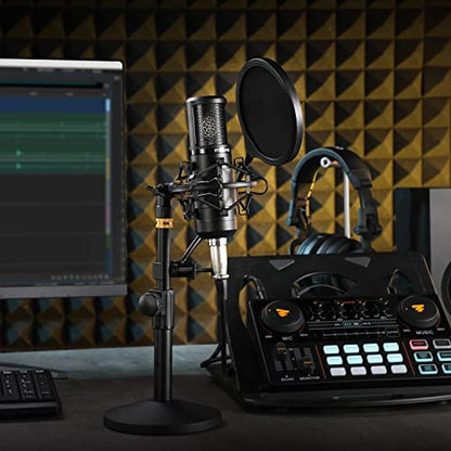 Condenser Studio: MAONO AU-PM325T Professional Cardioid – Side View